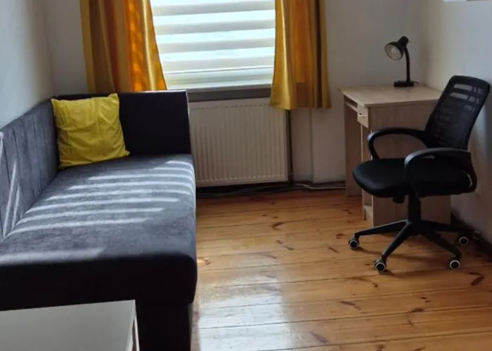 Tulip - Jednoosobowy Nr 3 Ze Wspolna Lazienka I Kuchnia * Stettin